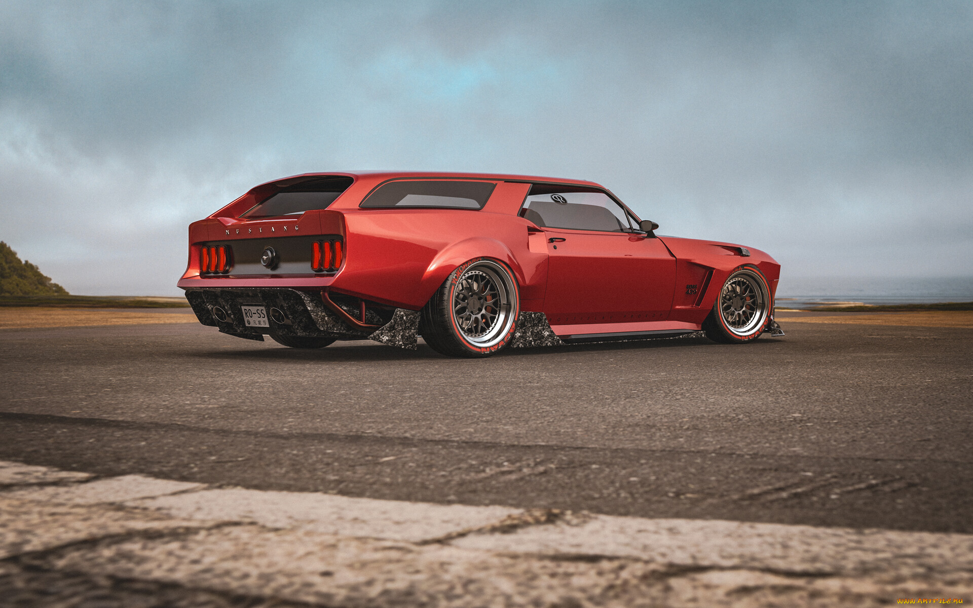 ford mustang boss 429, , 3, ford, mustang, boss, 429, shooting, brake, tuning, car, , 